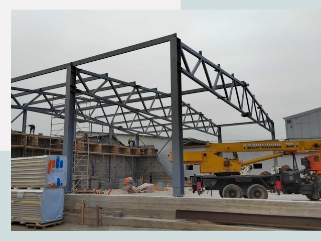 Строительство цехов в Севастополе