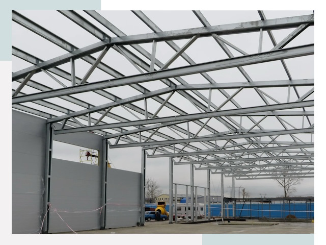 Строительство складов в Севастополь от 619 руб. за м²