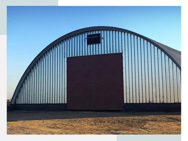 Арочные ангары в Севастополе