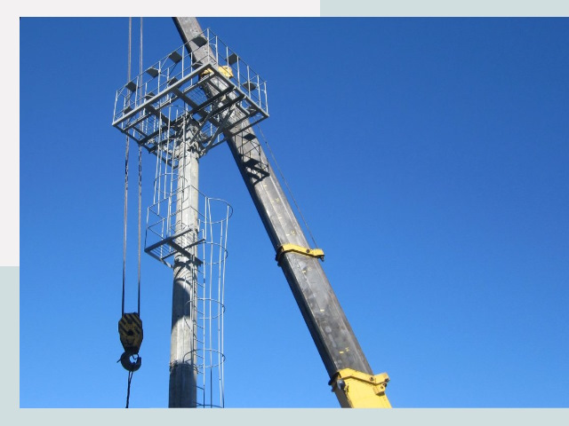 Монтаж осветительных мачт в Севастополь от 619 руб.