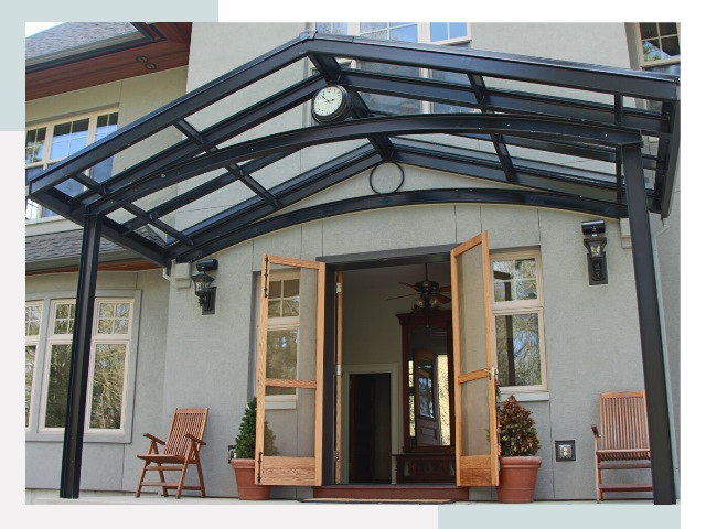 Козырьки металлические в Севастополе