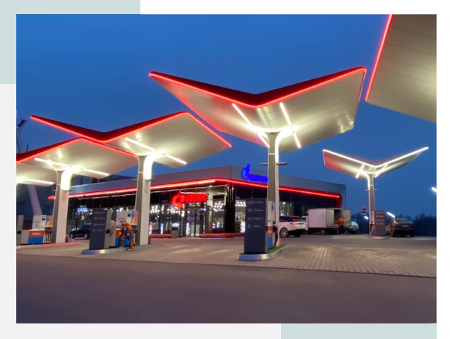 Навесы для АЗС в Севастополе