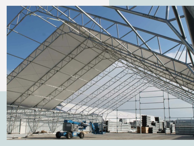 Каркасно-тентовые сооружения от СтальСтрой-Сев по цене 619 руб.