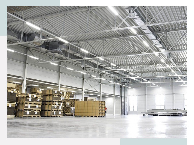 Освещение ангаров в Севастополе