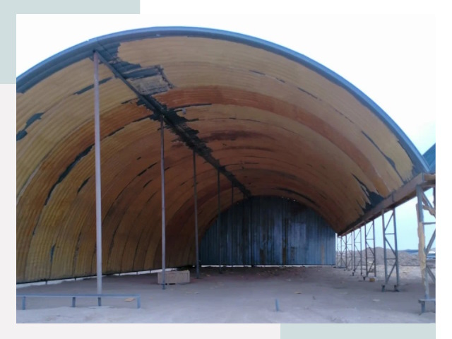 Реконструкция ангаров в Севастополе