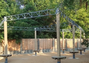 Терраса из металлоконструкций под ключ, проектирование, изготовление и монтаж от СтальСтрой-Сев